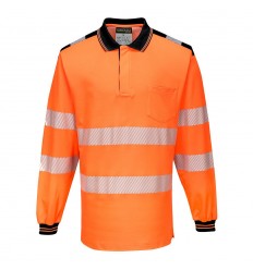 Hi-Vis Tricou Polo L/S