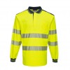 Hi-Vis Tricou Polo L/S