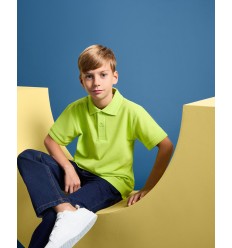 Tricou polo cu mansete 180g PEGASO CHILD