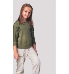 Tricou pentru copii maneca lunga 160g