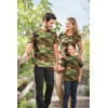 Tricou camuflaj de copii